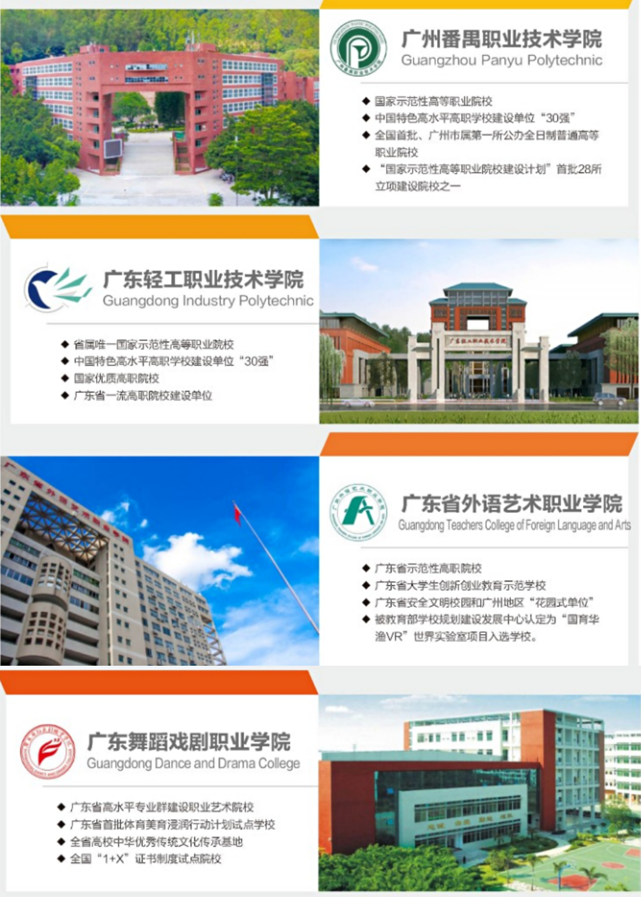 廣州市紡織服裝職業學校三二分段對接院校